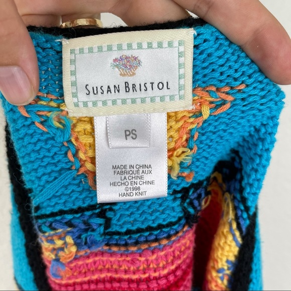 Vintage Susan Bristol cactus sweater vest - Picture 8 of 8